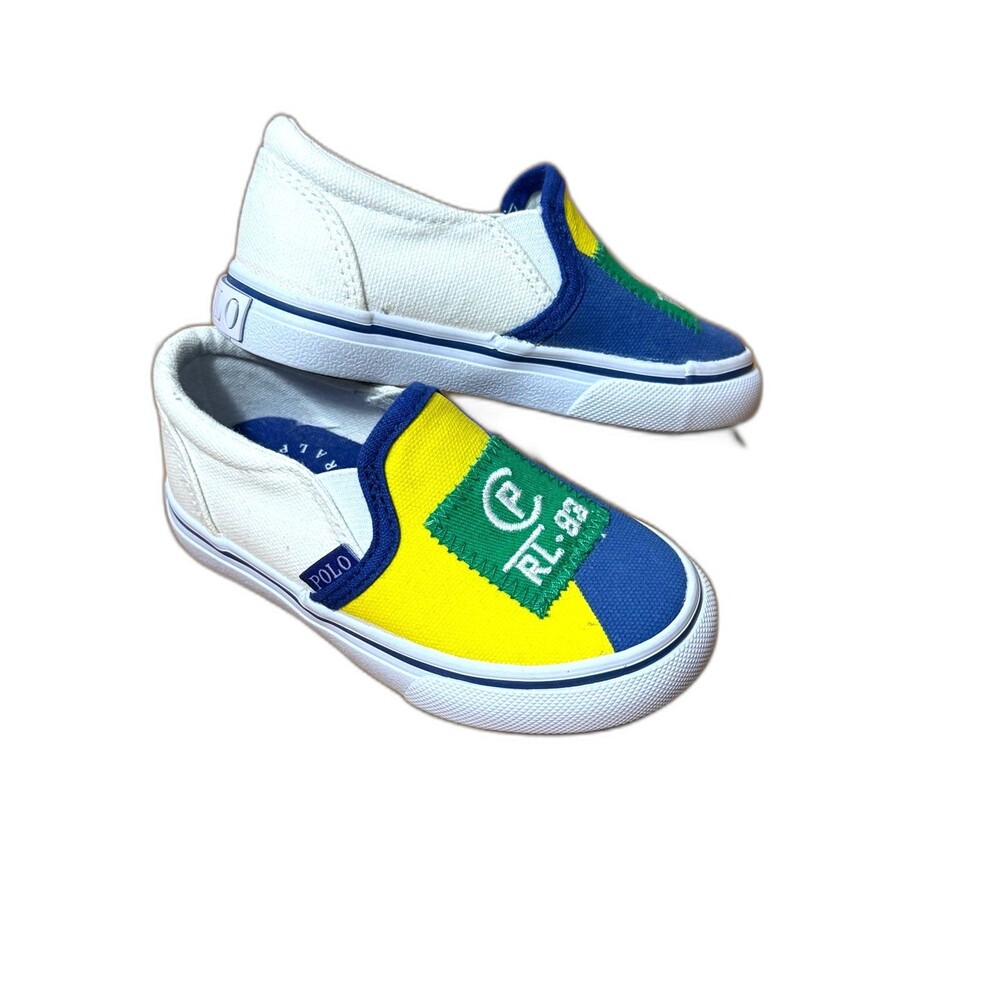 Polo Ralph Lauren Boys' Landyn Slip-On Casual Sneakers 6